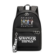 Mochila Stranger Things Backpack Harajuku School Bags for Girls College Students Casual Travel Backpack Daily Rucksack Female 2024 - buy cheap
