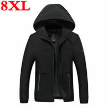 Nuevo gran tamaño de talla grande 8XL 7XL 6XL chaquetas casuales de alta calidad otoño chaqueta deportiva para hombre chaqueta de moda para hombre 2024 - compra barato