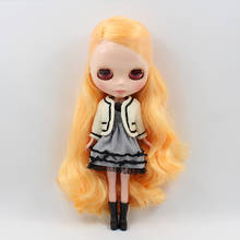 Clothes For 1/6 Blyth ICY Licca dolls 2 Pieces Lace Dress and Coat high quality toy gift 2024 - buy cheap