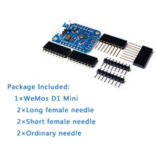 smart home DIY chip based on ESP8266 compatible with Nodemcu D1 mini V3.0.0 4MB WIFI IoT development board 2024 - buy cheap