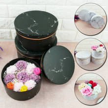 3 Sizes/set Round Floral Boxes Flower Packaging Paper Gift Storage Box Florist Bouquet Flower Packaging Box With Lid Lanyard 2024 - buy cheap