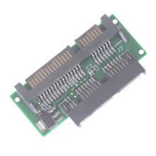 Новый адаптер Micro SATA на 2,5 SATA, переходник Micro SATA HDD SSD от 3,3 В до 22 pin SATA, переходник для жесткого диска 2024 - купить недорого