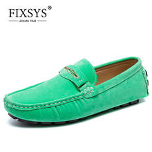 Fixsys moda homem penny mocassins verão macio sapatos planos masculinos casuais sapatos de condução respirável deslizamento-em apartamentos mocassins tamanho grande 48 2024 - compre barato