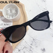 Oulylan Women Sexy Cat Eye Sunglasses Fashion Vintage Green Sun Glasses Ladies Classic Shades Eyeglasses UV400 Black Eyewear 2024 - buy cheap