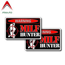 Aliauto 2 X Funny Car Sticker Sexy Girl Milf Hunter PVC Waterproof Sunscreen Anti-UV Cover Scratch Decal,12cm*7cm 2024 - buy cheap