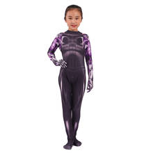 2019 Alita Cosplay Costume Adult Kids Zentai Bodysuit Hero Jumpsuits Cosplay Halloween Kids Boy girl Party Costume 2024 - buy cheap