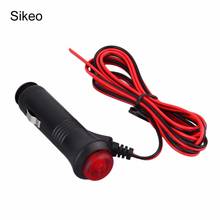 kebidu Charger 1 meter 12V 24V Male Motorcycle Car Cigarette Charger Socket Plug Connector On Off Switch 2024 - buy cheap