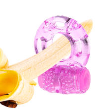 Вибро кольцо для пениса с задержкой эякуляции Стимулятор клитора кольцо на член вибратор эротический продукт для взрослых секс-игрушки для пар 2024 - купить недорого
