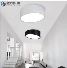 Office chandeliers corridor lights modern minimalist circular ceiling lights creative personality Nordic led study balcony light 2024 - buy cheap