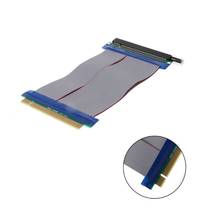 PCIe 16X PCI Express PCI-E 16X to 16X Riser Extender Card Adapter Flexible Cable R9JB 2024 - buy cheap