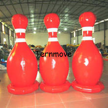 Inflatable Bowling Pins Human Bowling Lane Game free shipping Giant Inflatable Bowling Set Game Outdoor Gaint Bowling Game 2024 - buy cheap
