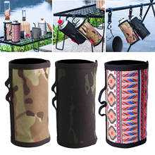 Camping Gas Canister Tank Cover Protector Outdoor Camping Fuel Bottle Storage Bag Long Gas Cyclinder Tank Protector 2024 - buy cheap
