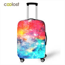 Cute Galaxy Starry Night Luggage Protective Cover Travel Accessories Universe Planet Elastic Suitcase Covers Anti-dust Covers 2024 - buy cheap