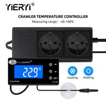 yieryi Digital Aquarium Thermostat PID Temperature Controller Waterproof Sensor Outlet Aquarium Heater Cooler Termostato Aquario 2024 - buy cheap