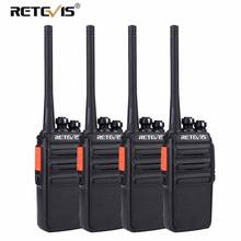 PMR-walkie-talkie Retevis RT24 PMR446, manos libres VOX, Comunicador para Hotel/restaurante, 4 Uds. 2024 - compra barato