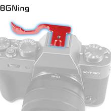 BGNing алюминиевый горячий башмак большой палец вверх захват для Fuji XT-10 X-T10 XT20 XT-20 XT3 x-t3 XT2 X-T1 X-T2 XT30 X-T30 камера 2024 - купить недорого
