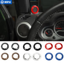 MOPAI-cubierta decorativa de altavoz ABS para Interior de coche, accesorios de pegatinas embellecedoras para Jeep Wrangler 2008-2014, estilo de coche 2024 - compra barato