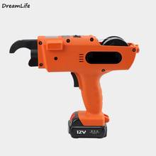 Full Automatic Cordless Rebar Strapping Machine Rechargeable Handheld 12V 9000mah Lithium Battery For Building Rebar Tier 2024 - buy cheap