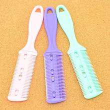 1pc Double Sided Magic Blade Comb Barbers Hair Cut Styling Razors Hairdressing Haircut Grooming Hair Trimmer Styling Tool 2020 2024 - buy cheap
