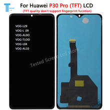 TFT Quality For Huawei P30 Pro LCD Display with Touch Screen Digitizer Assembly Replacment LCD For Huawei P30 Pro VOG-L09 L04 2024 - buy cheap