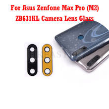 Novo vidro original zb631kl para câmera asus zenfone max pro (m2) zb631kl tampa traseira vidro para lente da câmera 2024 - compre barato