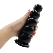 Sexo shop enorme vibrador 5 bola contas anal butt plug anal dilatador forte grande otário g ponto estimulação próstata massagem ânus buttplug 2024 - compre barato