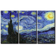 3 pcs set Starry night 5d full square/round diy diamond painting Cross Stitch puzzles diamond embroidery needlework home decor 2024 - buy cheap