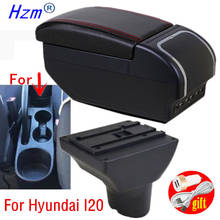 For Hyundai I20 Armrest 2012-2018 Interior Parts special Retrofit parts Car Armrest box Center Storage box USB LED 2024 - buy cheap