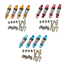 4 Pcs Aluminum  Shock Absorbers for WLtoys K969 K989 P929 RC Car 2024 - buy cheap