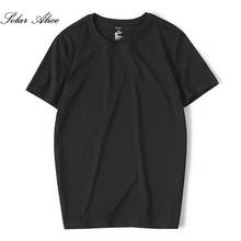 Conjunto de camiseta 2021 algodão feminina e masculina, camiseta folgada, manga curta de cor sólida, plus size, 100% g, frete grátis 2024 - compre barato