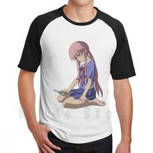 Yuno-Camiseta de algodón para hombre, camisa masculina de estilo Anime, de algodón, S-6Xl, Mirai, Kara Yuno, Gasai 2024 - compra barato
