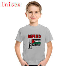 Defend Palestine Free The palestine People t shirt boys kids clothing  boys summer clothes boy clothes girls tshirt 2024 - buy cheap