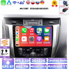 Android 2G + 32G IPS Car Radio Multimedia Video Player For Nissan Navara NP300 2015-2017 GPS 2din Auto Radio 2024 - buy cheap