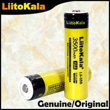 Genuine 1-20PCS LiitoKala Lii-35S New 18650 battery 3.7V 3500mAh rechargeable lithium battery for LED flashlight+DIY pointed 2024 - buy cheap