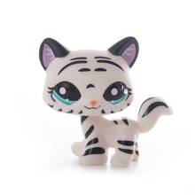 Tienda de mascotas LPS, juguetes de colección de gatos de pelo corto, modelo de alta calidad, regalos, juguetes de Cosplay, juguetes para niñas 2024 - compra barato