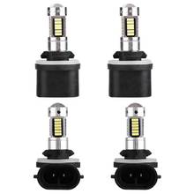 1 Pair 881/880 H27 Bulb Super Bright 6500k LED Auto Driving Light Car Fog Lights Bulb DRL Lamp 12V 550LM H3/H1/881/880 2024 - buy cheap