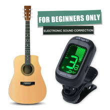 Folk Acoustic Guitar Tuner Violin Ukulele Bass Electronic Tuning Tuner Stringed Musical Instrument Accessories Guitar Tuner 2024 - buy cheap