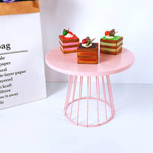 Подставка для торта, свадебный реквизит в европейском стиле, трехслойная подставка для закусок, металлическая подставка для торта, многослойная железная полка 2024 - купить недорого