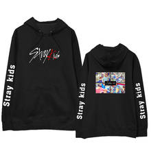 New Korean Fashion Kpop Stray Kids Hoodie Sweatshirts Pullover Tops Female Harajuku Streetwear Hip Hop Hooded Clothes Drops 2024 - buy cheap