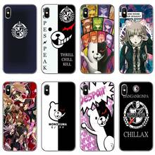 Силиконовый чехол для телефона Danganronpa Monokuma для Huawei P30 P20 Pro P10 P9 P8 Lite Y5 Y6 Y7 Y9 Prime P Smart Plus 2018 2019 2024 - купить недорого