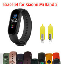 Smart Accessories Bracelet Film for Xiaomi Mi Band 5 Smart Bracelet Miband 5 Smartband Fitness Traker Sport Smart Band 2024 - buy cheap