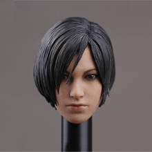 Custom 1/6 Scale Ada Wong Head Sculpt with Short Hair for 12" Woman Figure Body Action Toys 2024 - buy cheap