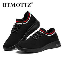 Zapatillas de deporte de malla para Hombre, zapatos informales transpirables, ligeros, para caminar al aire libre, con cordones, de verano 2024 - compra barato