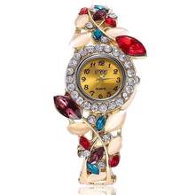 CCQ Women Bracelet Flowers Diamond Wrist Watches Luxury Ladies Female Quartz Watch Relogio Feminino Zegarek Damski 2024 - buy cheap