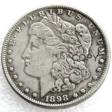 US Coins 1898 P/S/O Morgan Dollar copy Coins Silver Plated 2024 - buy cheap