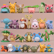 TAKARA TOMY 13pcs/set 5cm Totodile Geodude Pidgeot Chikorita Pikachu Pokemon Action Figure Model Collectible Toys for Kids 2024 - buy cheap