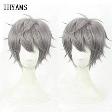 Anime Ensemble Stars Sena Izumi Cosplay Wigs Short Gray Heat Resistant Synthetic Hair Wig + Wig Cap 2024 - buy cheap