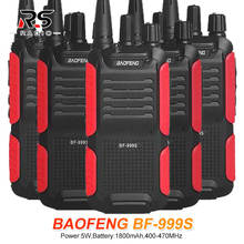 Baofeng-mini walkie-talkie BF-999S PLUS, estación de Radio bidireccional de doble banda, UHF, HF, transceptor de radio Amateur, yaesu, 5 uds. 2024 - compra barato
