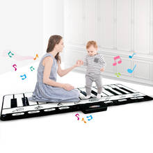 Electronic Musical Piano Mat Keyboard Baby Crawling Touch Play Game Carpet Mat Educational Musical Instrument Kids Toys Gift 2024 - buy cheap