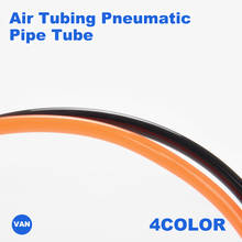 Tubo pneumático de ar, 1 metro, 4 cores, 10mm, od, 6.5mm, id, 8mm x 5mm, 6mm x 4mm, 2.5mm, 12x8mm, transparente, pu, tubo de gás 2024 - compre barato